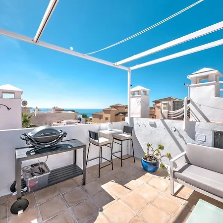 Penthouse With Roof Terrace In Parador, Nerja Exterior foto